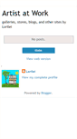 Mobile Screenshot of lorilei-artist-at-work.blogspot.com
