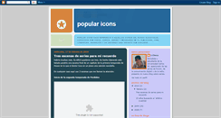 Desktop Screenshot of popularicons.blogspot.com