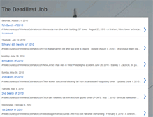 Tablet Screenshot of deadliestjob.blogspot.com