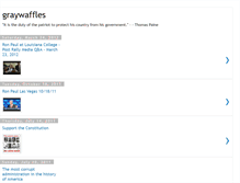 Tablet Screenshot of graywaffles.blogspot.com