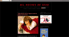 Desktop Screenshot of milnochesdesexo.blogspot.com