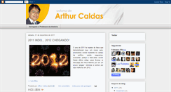 Desktop Screenshot of blogdoarthurcaldas.blogspot.com