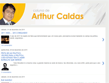 Tablet Screenshot of blogdoarthurcaldas.blogspot.com