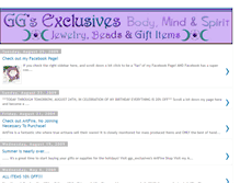 Tablet Screenshot of ggs-exclusives.blogspot.com