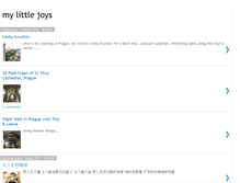 Tablet Screenshot of mylittlejoys.blogspot.com