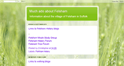 Desktop Screenshot of felsham.blogspot.com