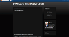 Desktop Screenshot of jdantz.blogspot.com