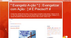 Desktop Screenshot of evangeliz-a-cao.blogspot.com