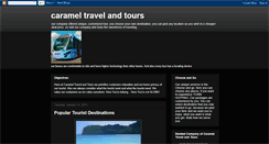 Desktop Screenshot of carameltravel.blogspot.com