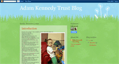 Desktop Screenshot of adamkennedytrust.blogspot.com