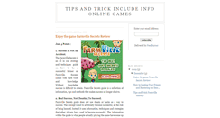 Desktop Screenshot of online-games-tips-and-trick-info.blogspot.com