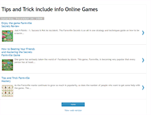 Tablet Screenshot of online-games-tips-and-trick-info.blogspot.com