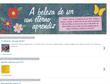 Tablet Screenshot of belezaaprendiz.blogspot.com