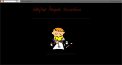 Desktop Screenshot of claytonangelodesenhos.blogspot.com