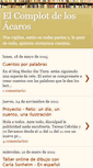Mobile Screenshot of elcomplotdelosacaros.blogspot.com