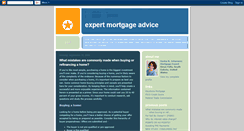 Desktop Screenshot of expertmortgageadvice.blogspot.com