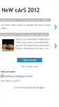 Mobile Screenshot of new2012cars.blogspot.com