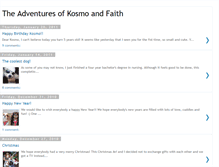 Tablet Screenshot of kosmoandfaith.blogspot.com