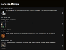 Tablet Screenshot of donovandesign.blogspot.com