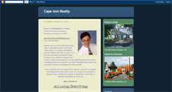 Desktop Screenshot of capeannrealty.blogspot.com
