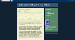 Desktop Screenshot of llavelatina.blogspot.com