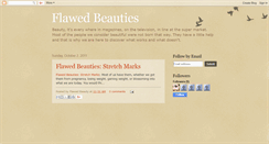 Desktop Screenshot of flawedbeauties.blogspot.com