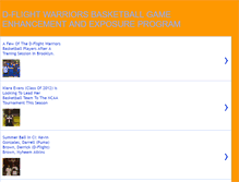 Tablet Screenshot of dflightwarriors.blogspot.com