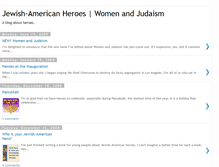 Tablet Screenshot of jewishamericanheroes.blogspot.com