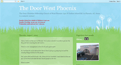 Desktop Screenshot of doorwphx.blogspot.com