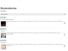 Tablet Screenshot of bisutendencias.blogspot.com