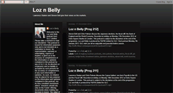 Desktop Screenshot of loznbelly.blogspot.com