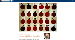 Desktop Screenshot of happyapplequilts.blogspot.com