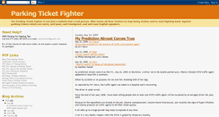 Desktop Screenshot of parkingticketfighter.blogspot.com