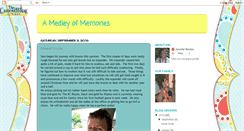 Desktop Screenshot of medleymemories.blogspot.com