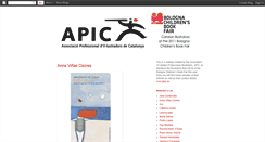 Desktop Screenshot of catalanillustratorsbologna2011.blogspot.com
