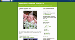 Desktop Screenshot of globalliterature2009.blogspot.com