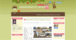 Desktop Screenshot of aninfancia.blogspot.com