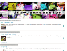 Tablet Screenshot of drawjam-session.blogspot.com