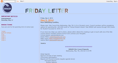 Desktop Screenshot of fridayletter.blogspot.com