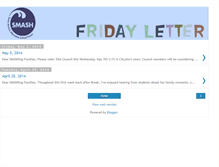 Tablet Screenshot of fridayletter.blogspot.com