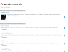Tablet Screenshot of cassoassobrenaturais.blogspot.com