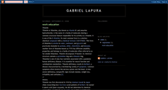 Desktop Screenshot of gabriellapura.blogspot.com