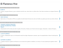 Tablet Screenshot of elflamencovive.blogspot.com