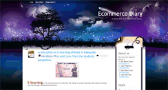Desktop Screenshot of ecommercediary.blogspot.com