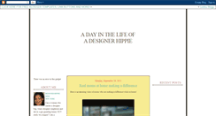 Desktop Screenshot of designerhippie.blogspot.com