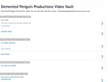 Tablet Screenshot of dementedpenguinproductionsm.blogspot.com