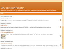 Tablet Screenshot of dirtypoliticsofpakistan.blogspot.com