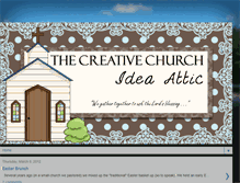 Tablet Screenshot of creativechurchideaattic.blogspot.com