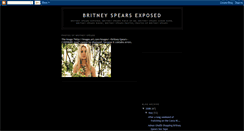 Desktop Screenshot of britneyspearsexposed.blogspot.com