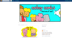 Desktop Screenshot of corkeycomics.blogspot.com